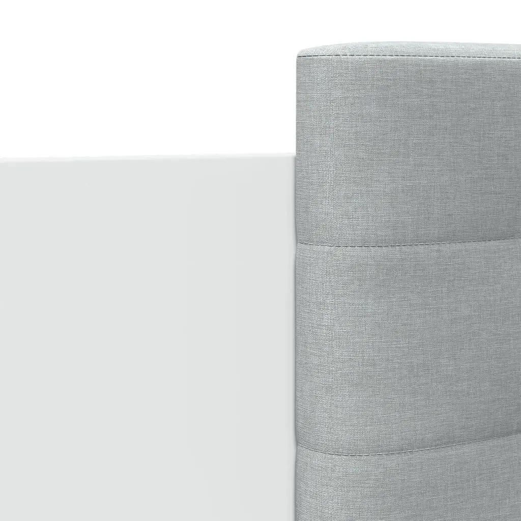 King Bed Frame with Headboard in White 183x203 cm