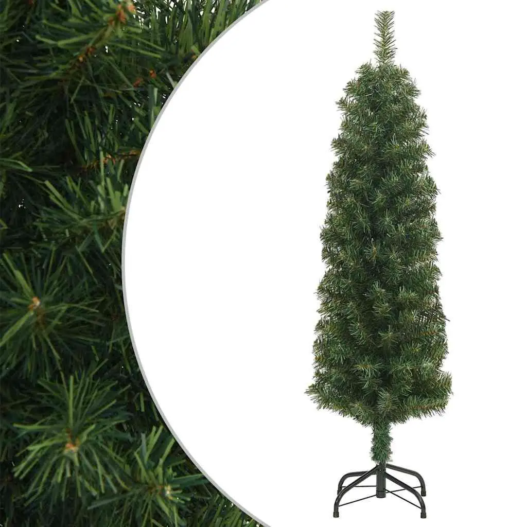 Slim Artificial Christmas Tree 150cm for Decor