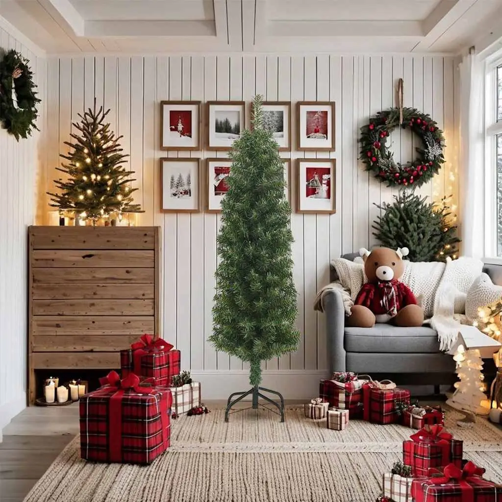Artificial Christmas Tree PVC 180cm Green