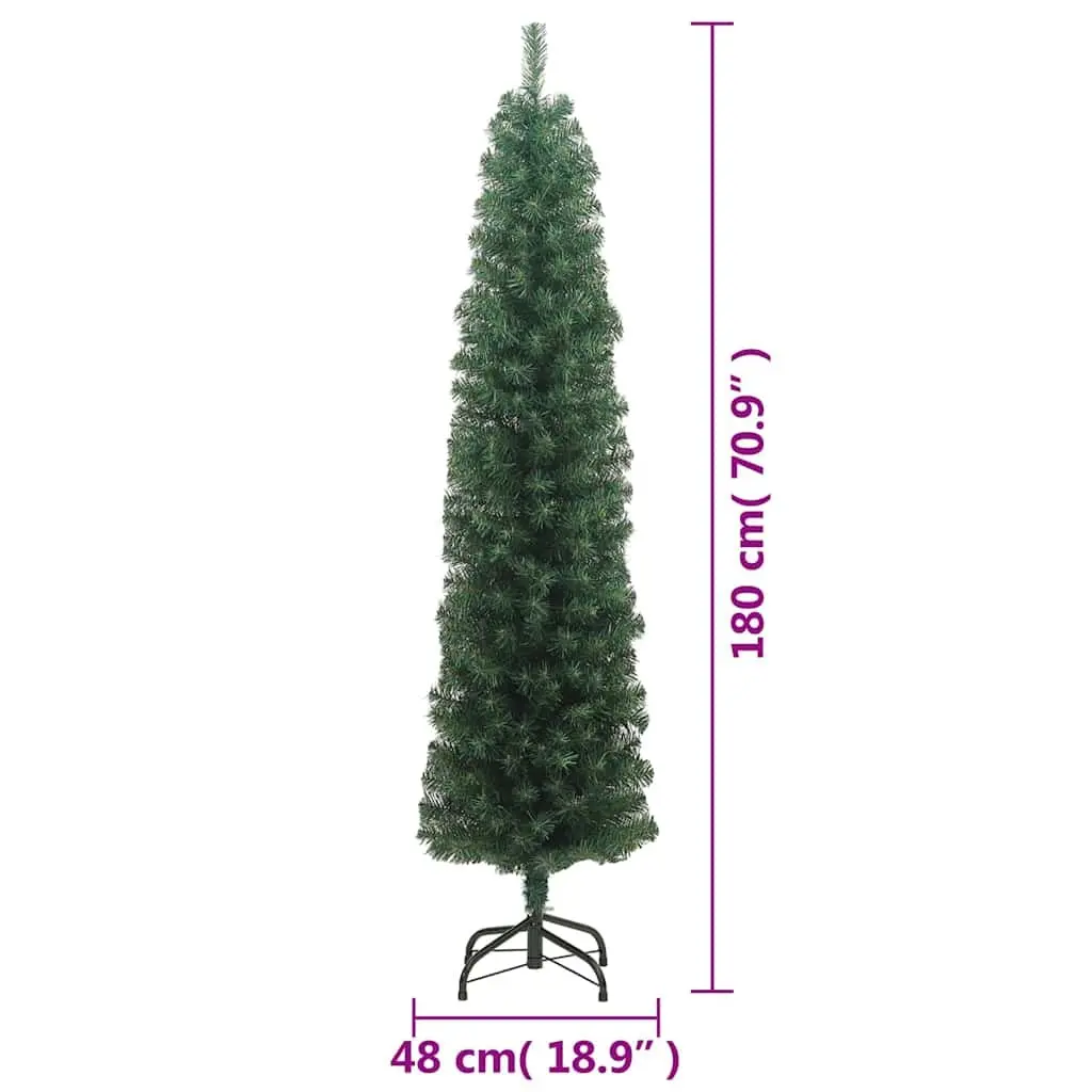 Artificial Christmas Tree PVC 180cm Green