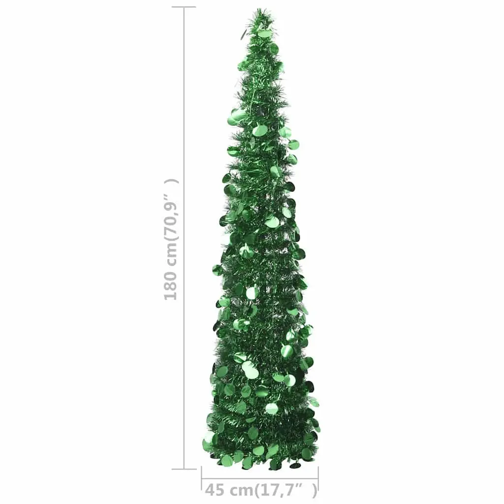 Artificial Christmas Tree PET 180cm Green