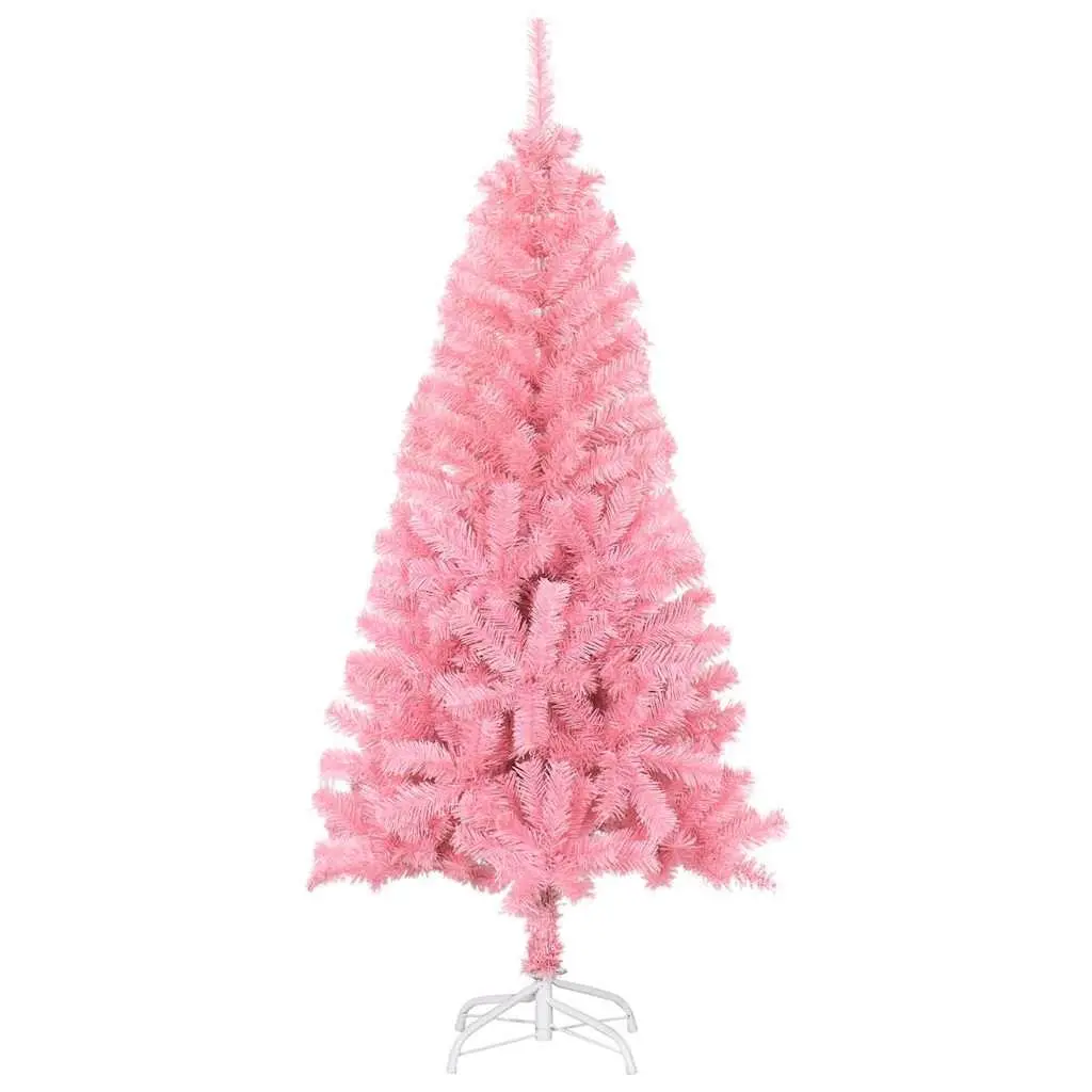 150cm Pink PVC Artificial Christmas Tree with Stand