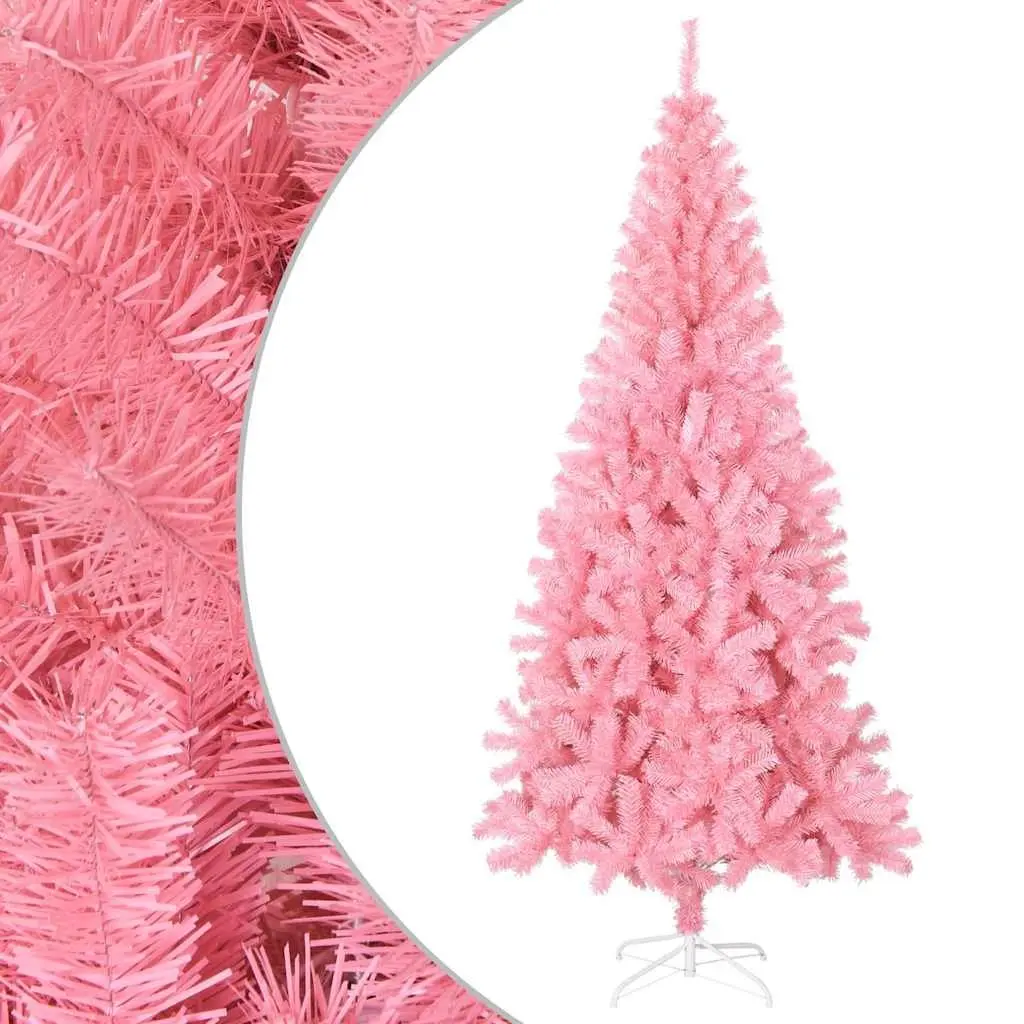 Artificial Christmas Tree 180cm Pink with Stand Indoor Outdoor Seasonal