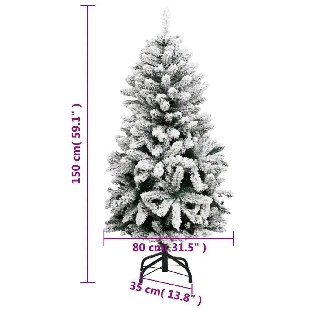 Artificial Christmas Tree 150cm with 150 LEDs