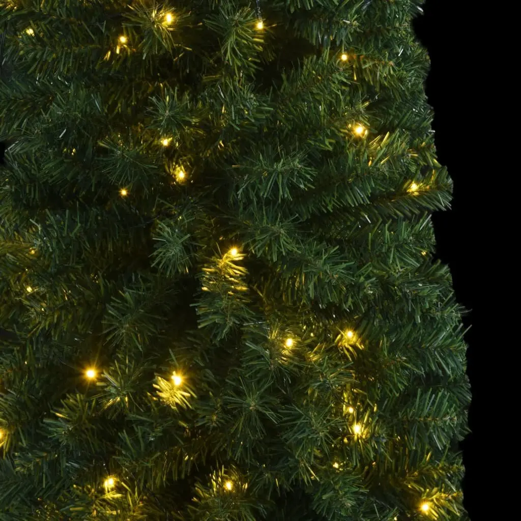 Slim Christmas Tree Metal 270cm Green