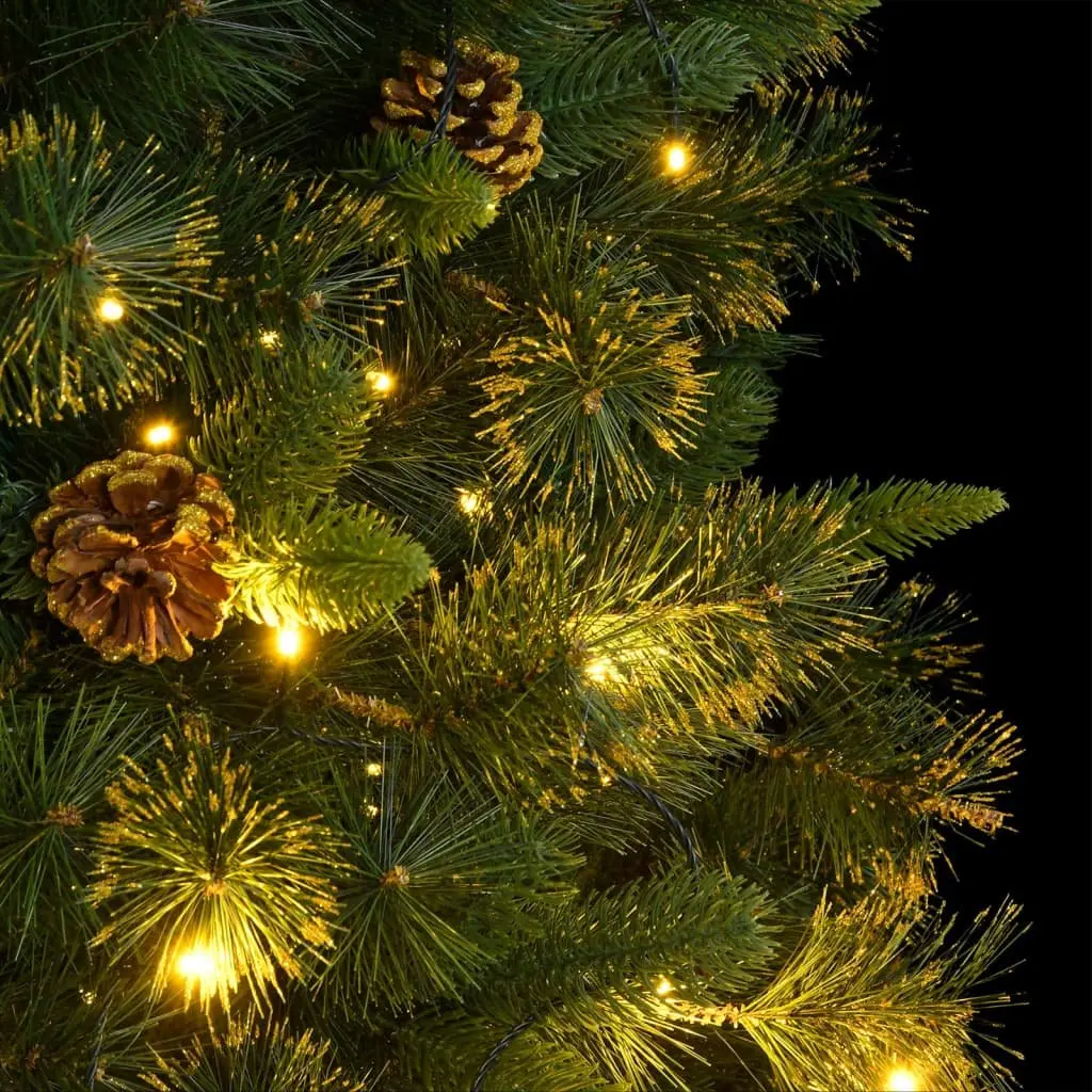 Artificial Hinged Christmas Tree 180cm with 300 LEDs