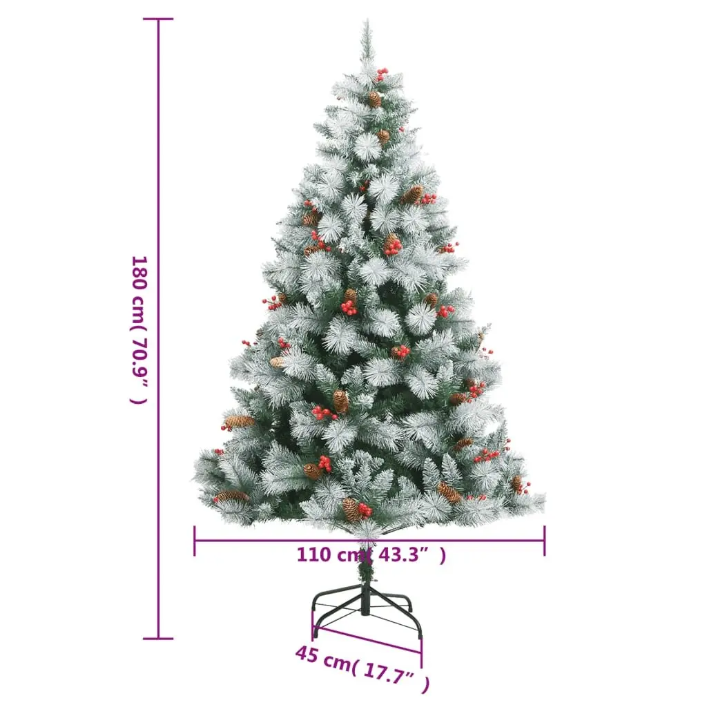 180 cm Hinged Christmas Tree with 300 LEDs