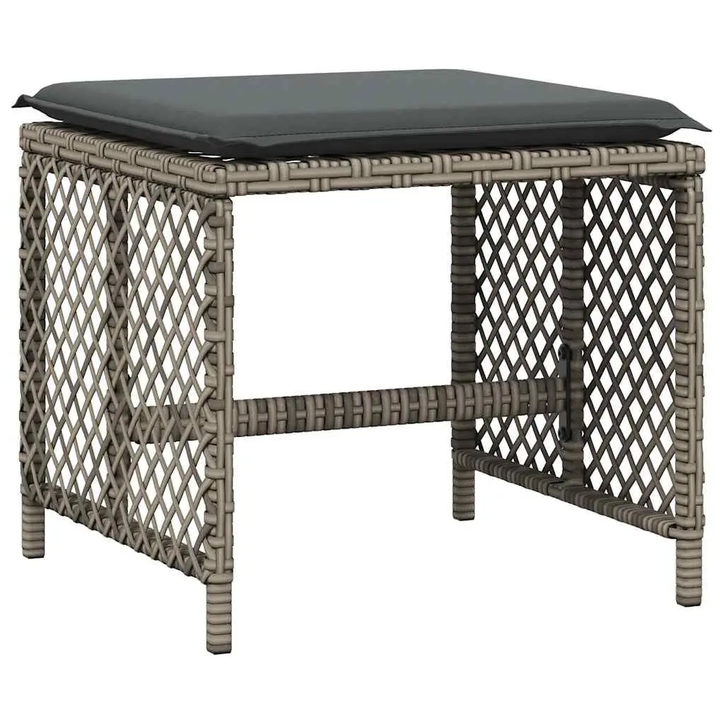 13 Piece Grey Poly Rattan Garden Dining Set