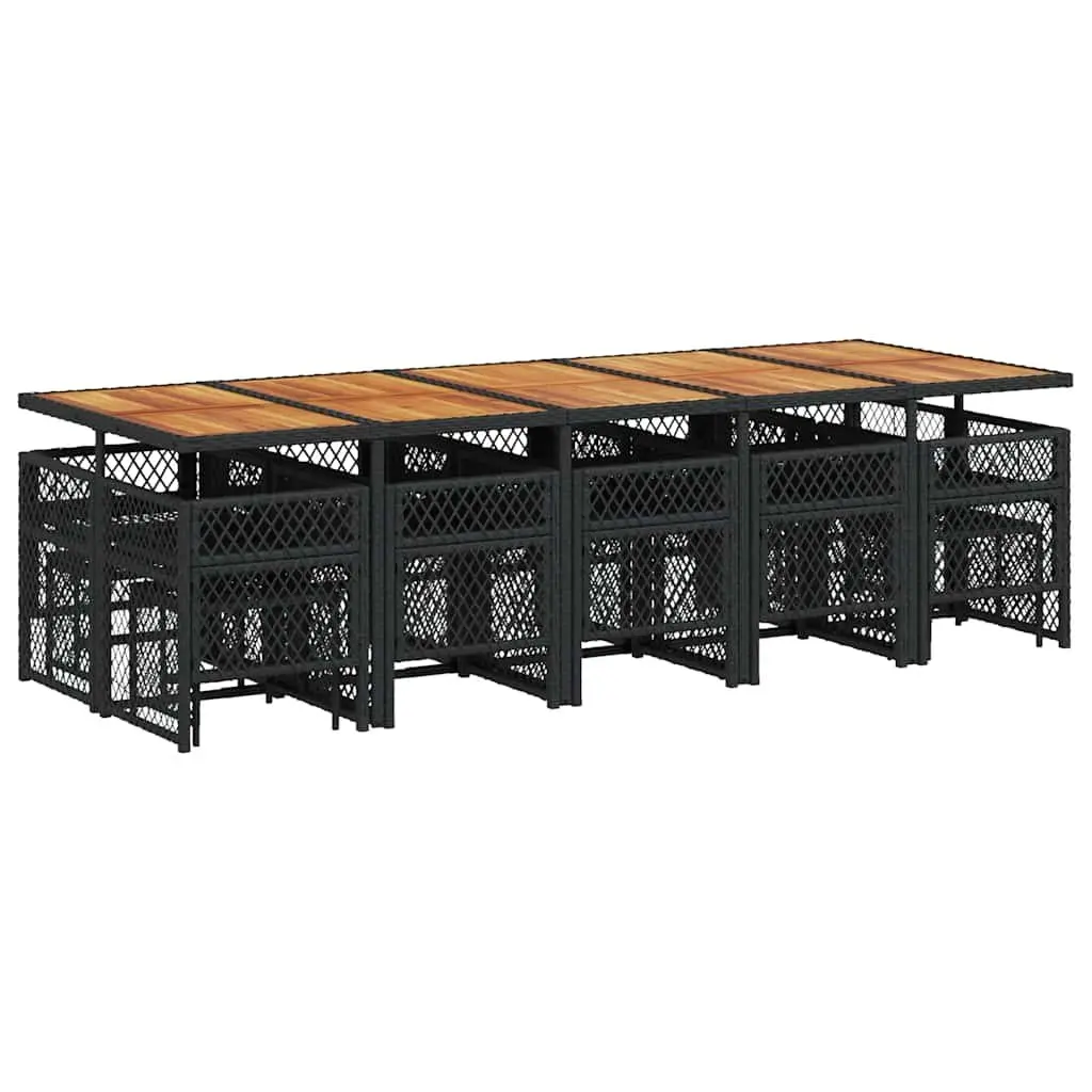 15-Piece Outdoor Dining Set with Cushions