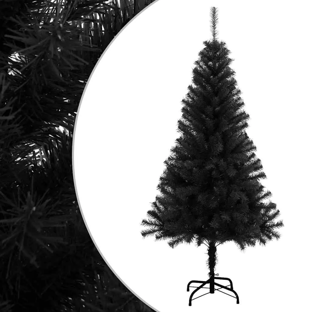 Artificial Christmas Tree PVC 150cm Black