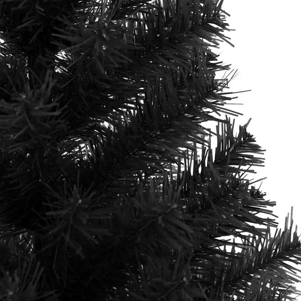 Artificial Christmas Tree PVC 150cm Black