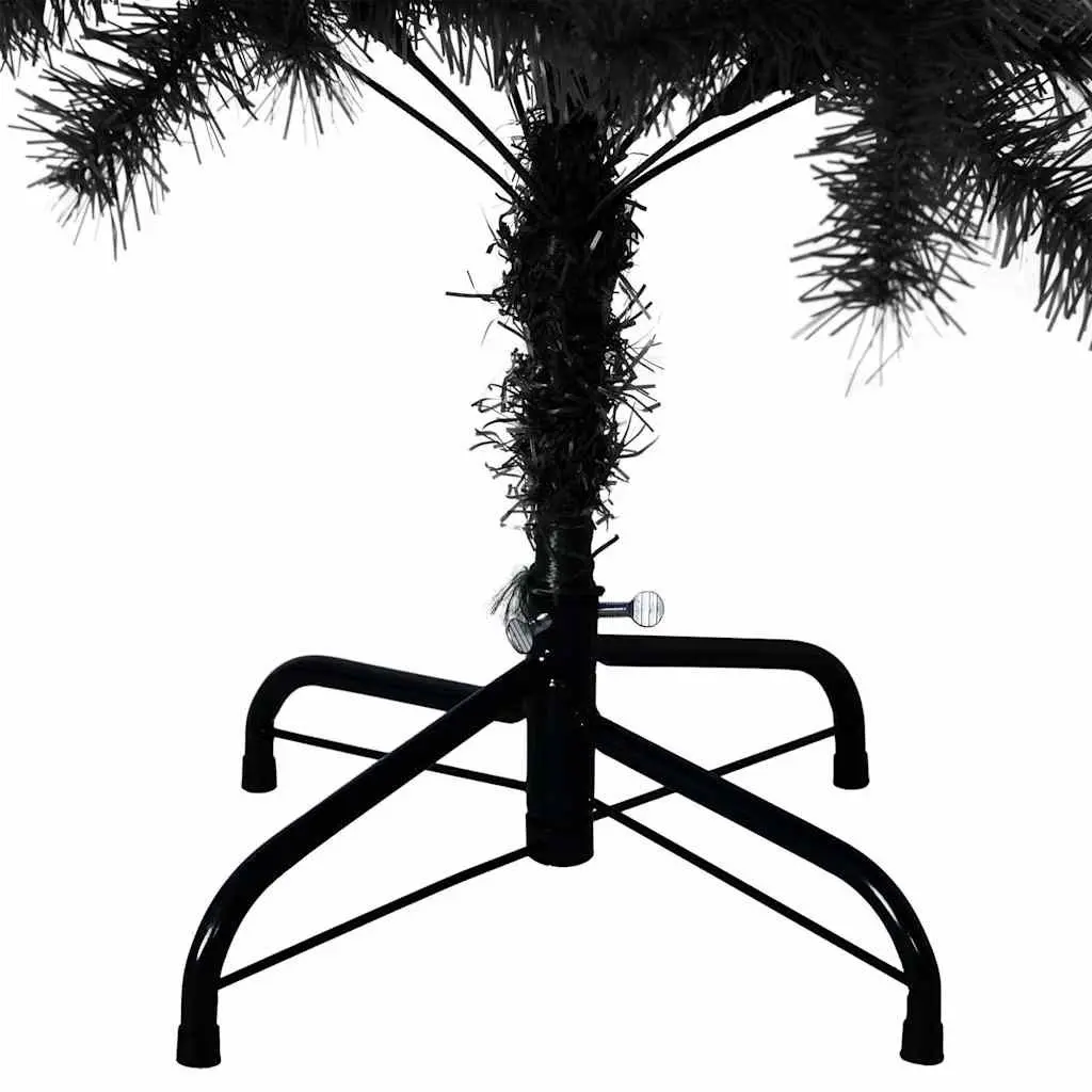 Artificial Christmas Tree PVC 150cm Black