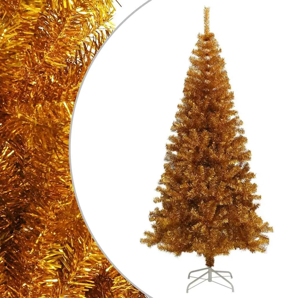 Artificial Christmas Tree PET 180cm Gold