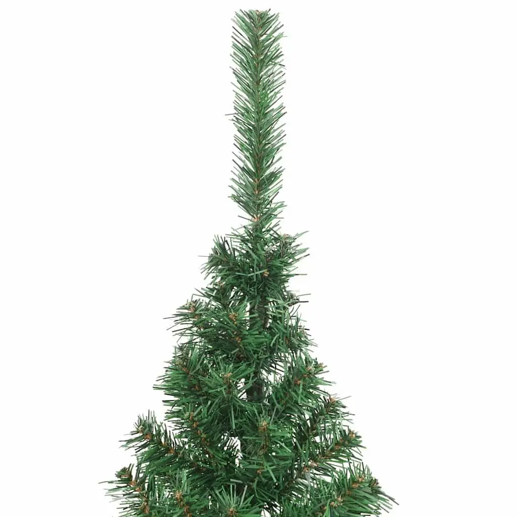 180cm Green Half Christmas Tree for Holiday Decor