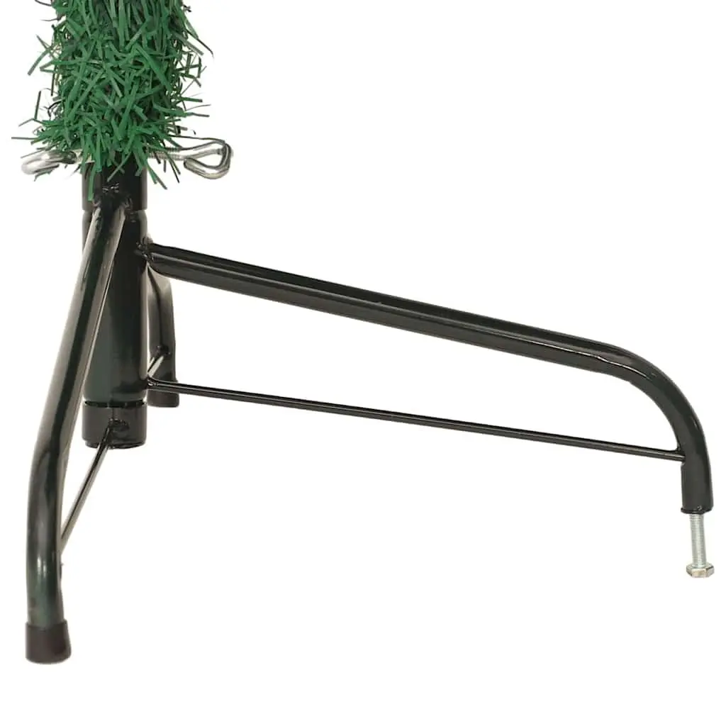 Artificial Corner Christmas Tree with Stand Green 210 cm PVC