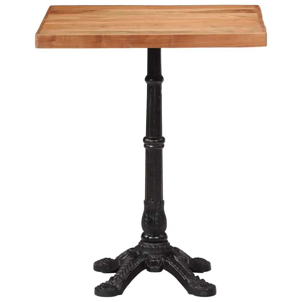 60x60x76cm Bistro Dining Table in Solid Acacia Wood