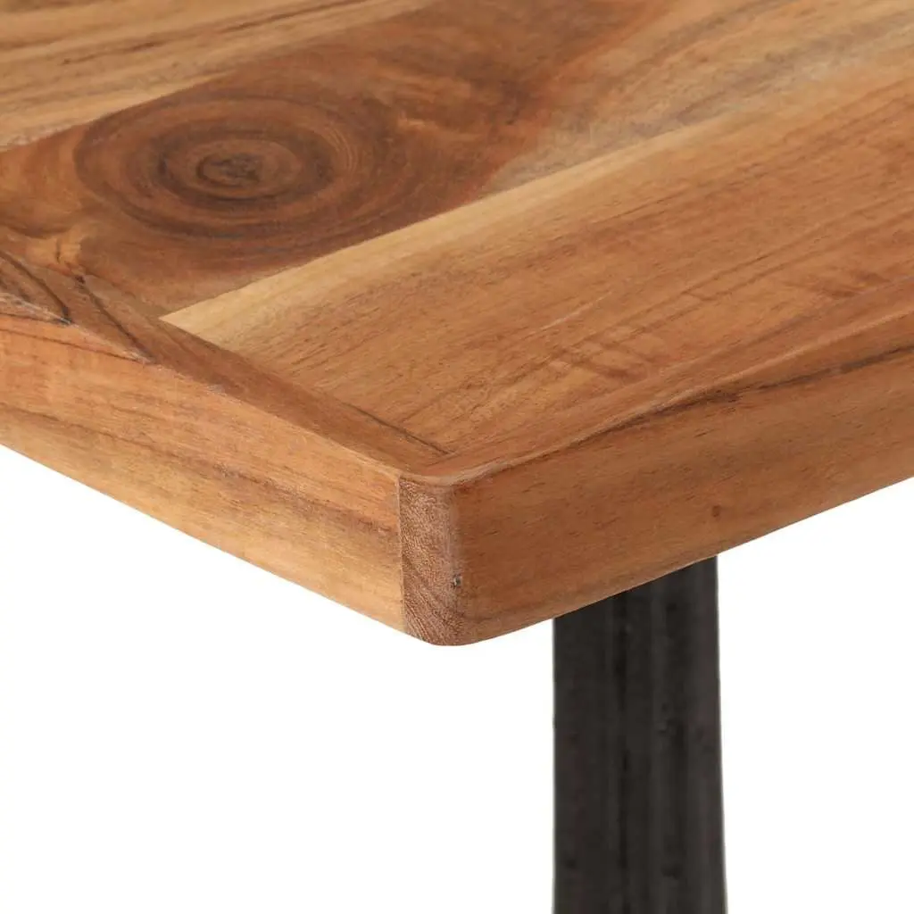 60x60x76cm Bistro Dining Table in Solid Acacia Wood