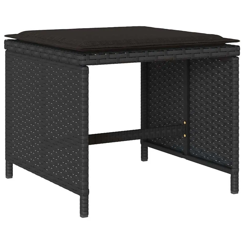 17 Piece Garden Dining Set with Cushioned Seating