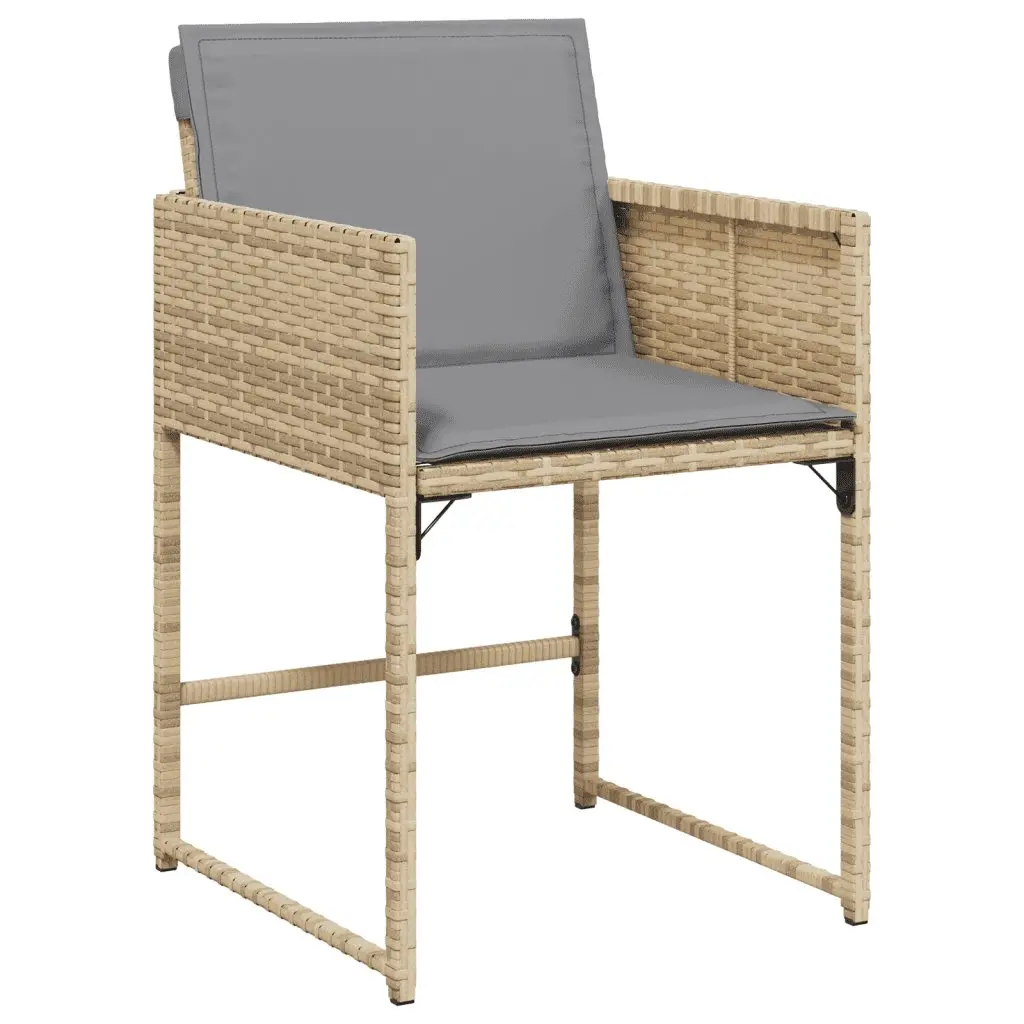 9 Piece Garden Dining Set with Cushions