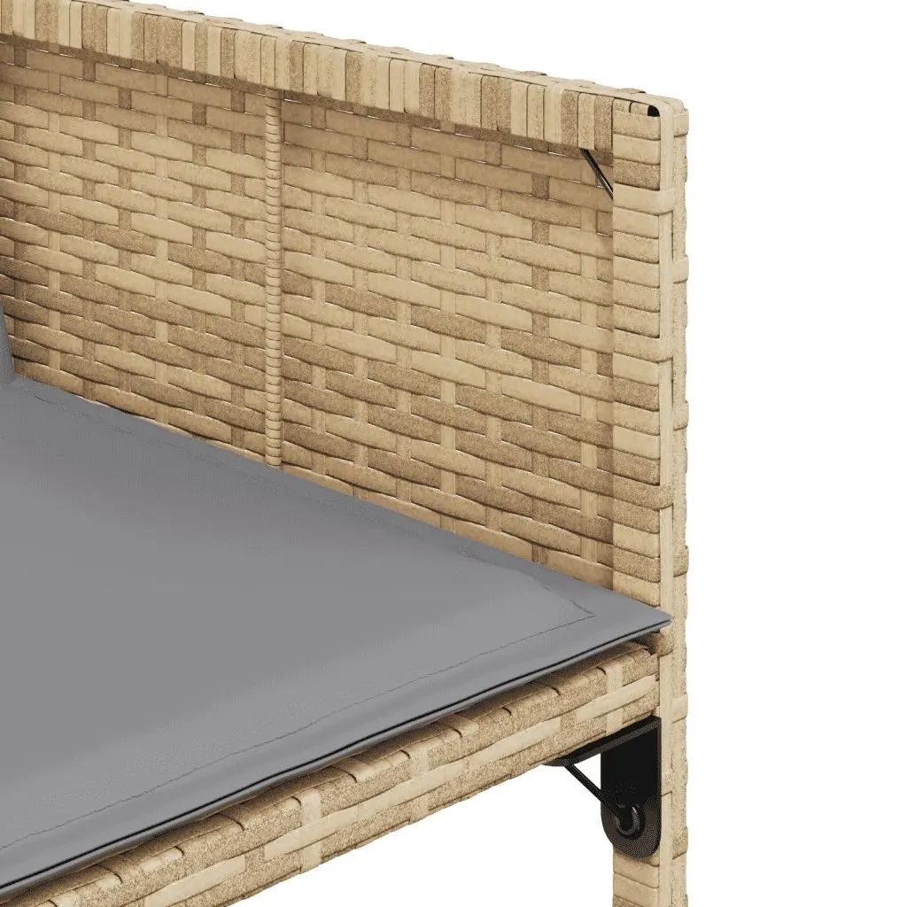 13 Piece Outdoor Dining Set with Poly Rattan