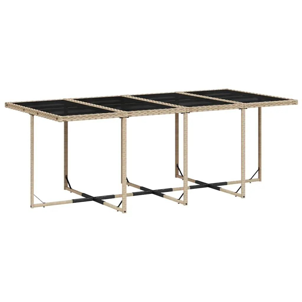 9 Piece Garden Dining Set with Cushions