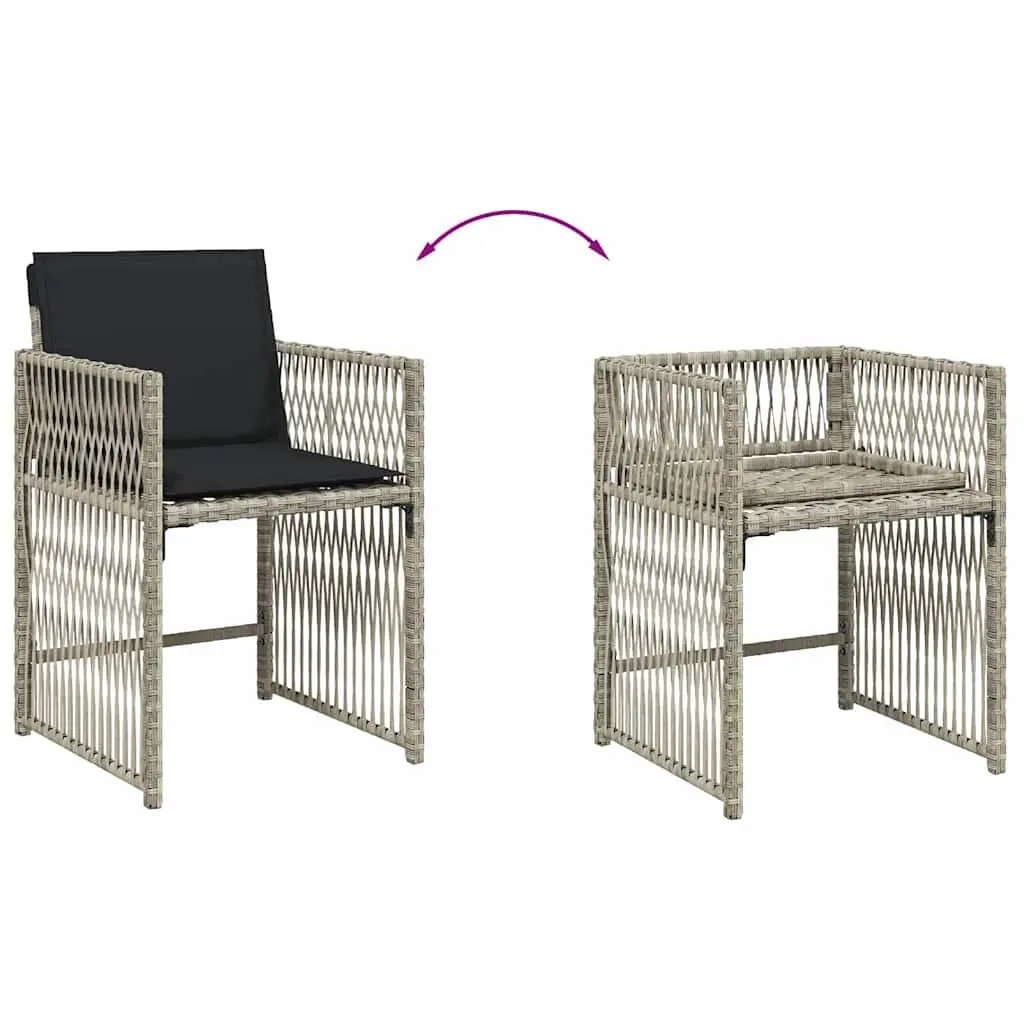 7 Piece Garden Dining Set with Cushions
