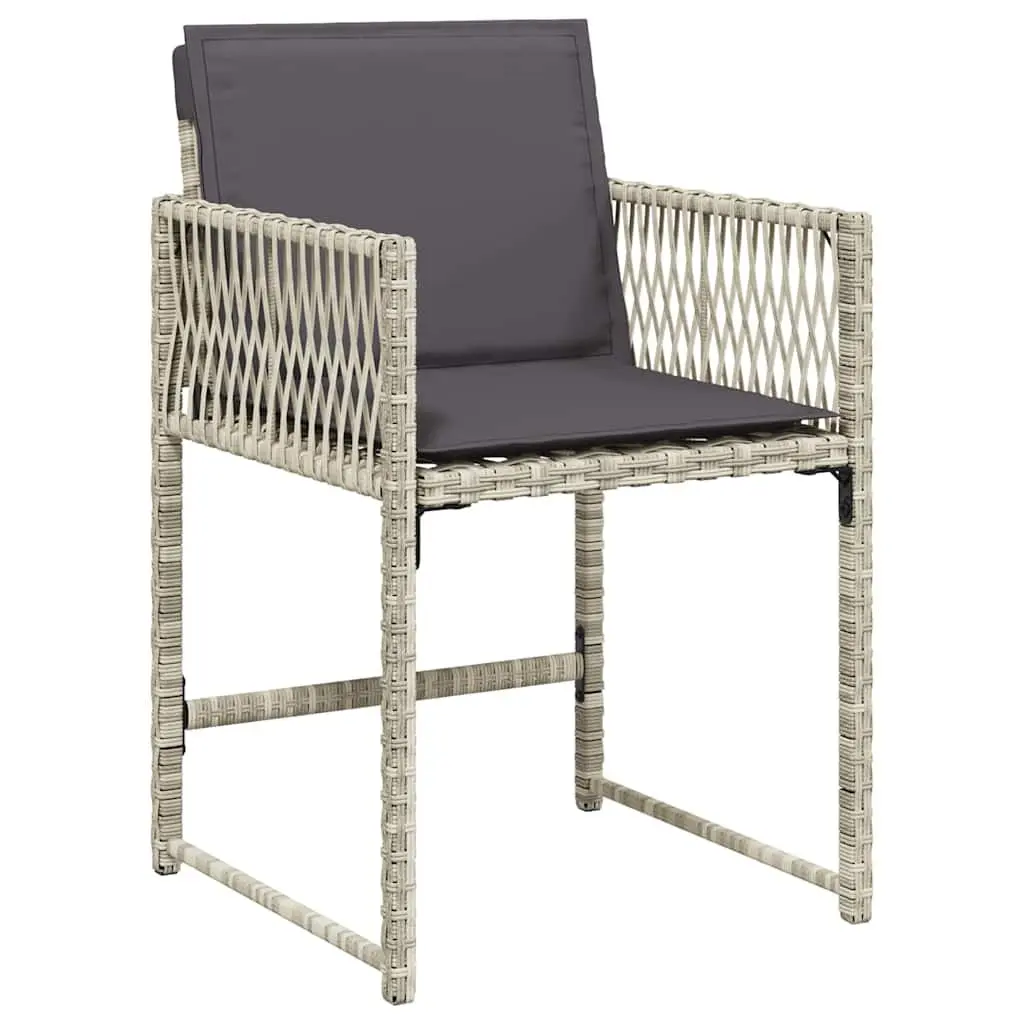 9 Piece Outdoor Dining Set with Cushions