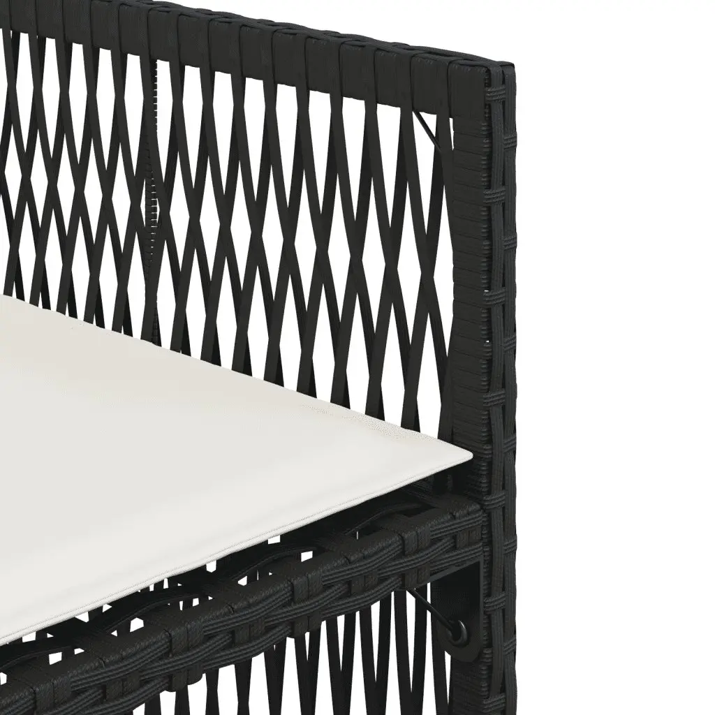 9 Piece Garden Dining Set with Cushions