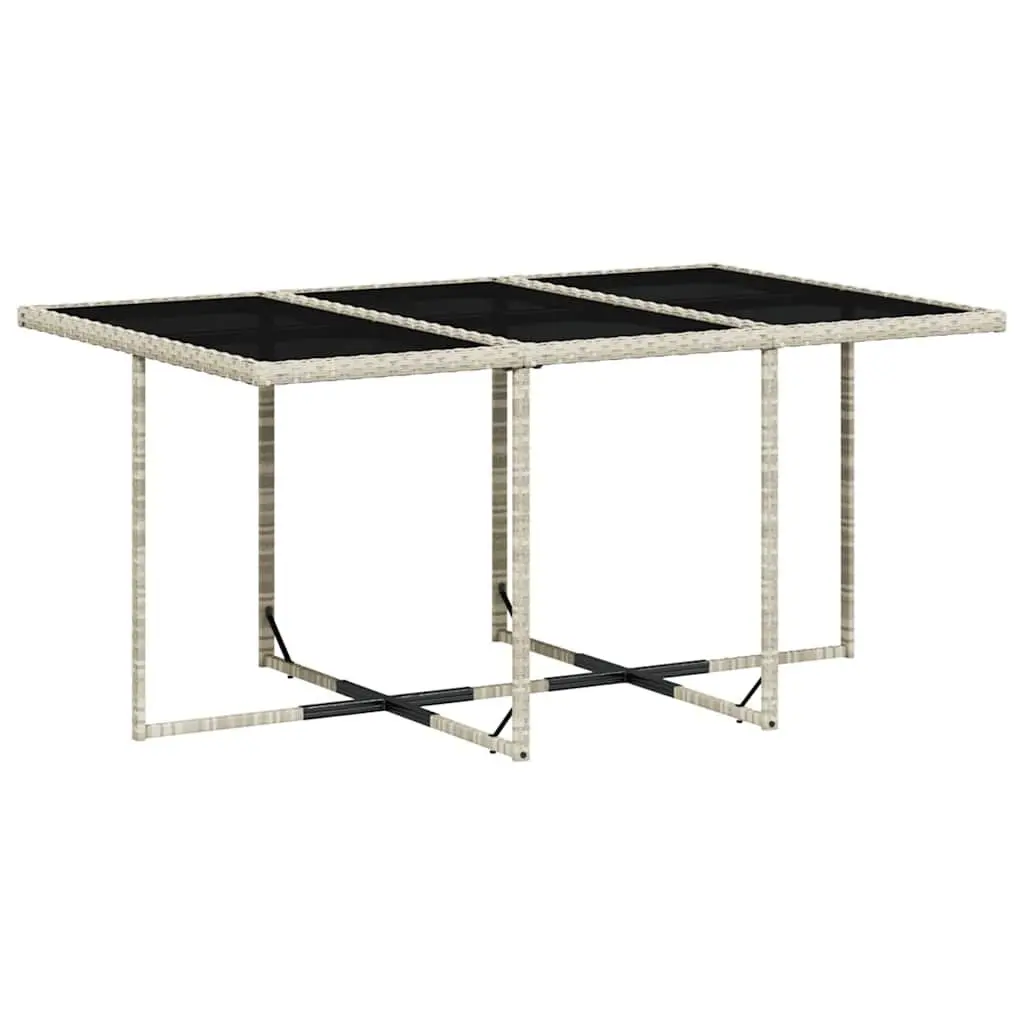 11-Piece Grey Outdoor Garden Dining Set