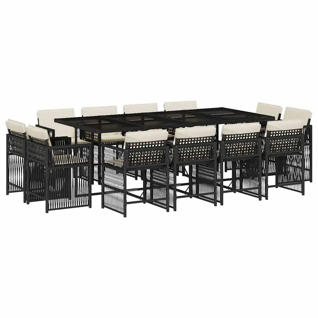 13 Piece Garden Dining Set with Cushions