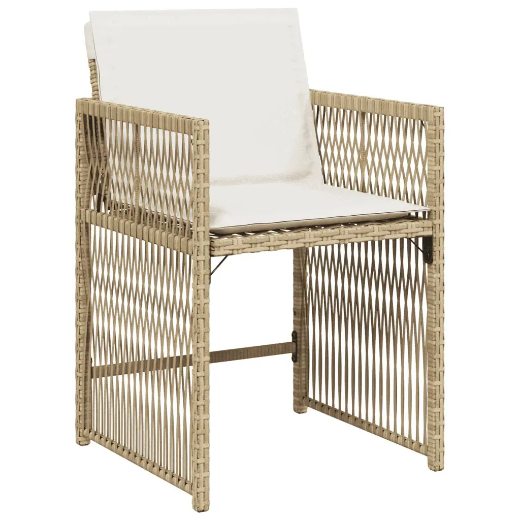 17-Piece Garden Dining Set with Cushions