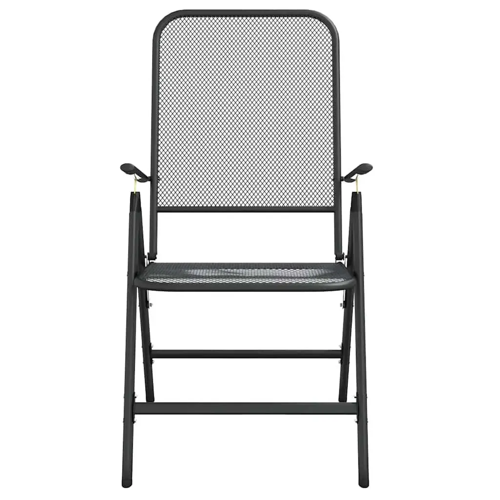 7 Piece Garden Dining Set in Anthracite