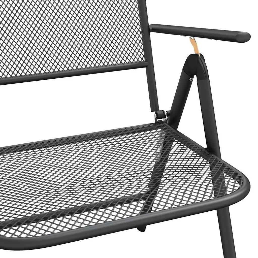 7 Piece Garden Dining Set in Anthracite