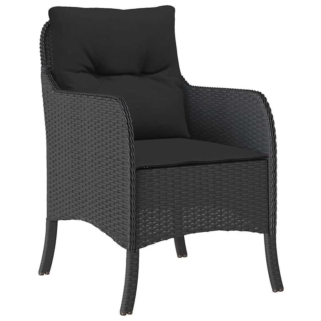5-Piece Garden Dining Set with Durable PE Rattan