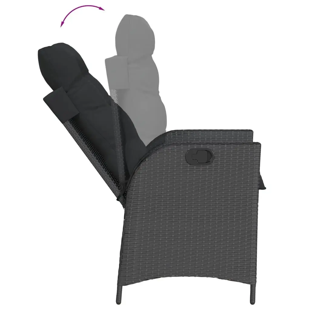 9 Piece Outdoor Dining Set with Cushions