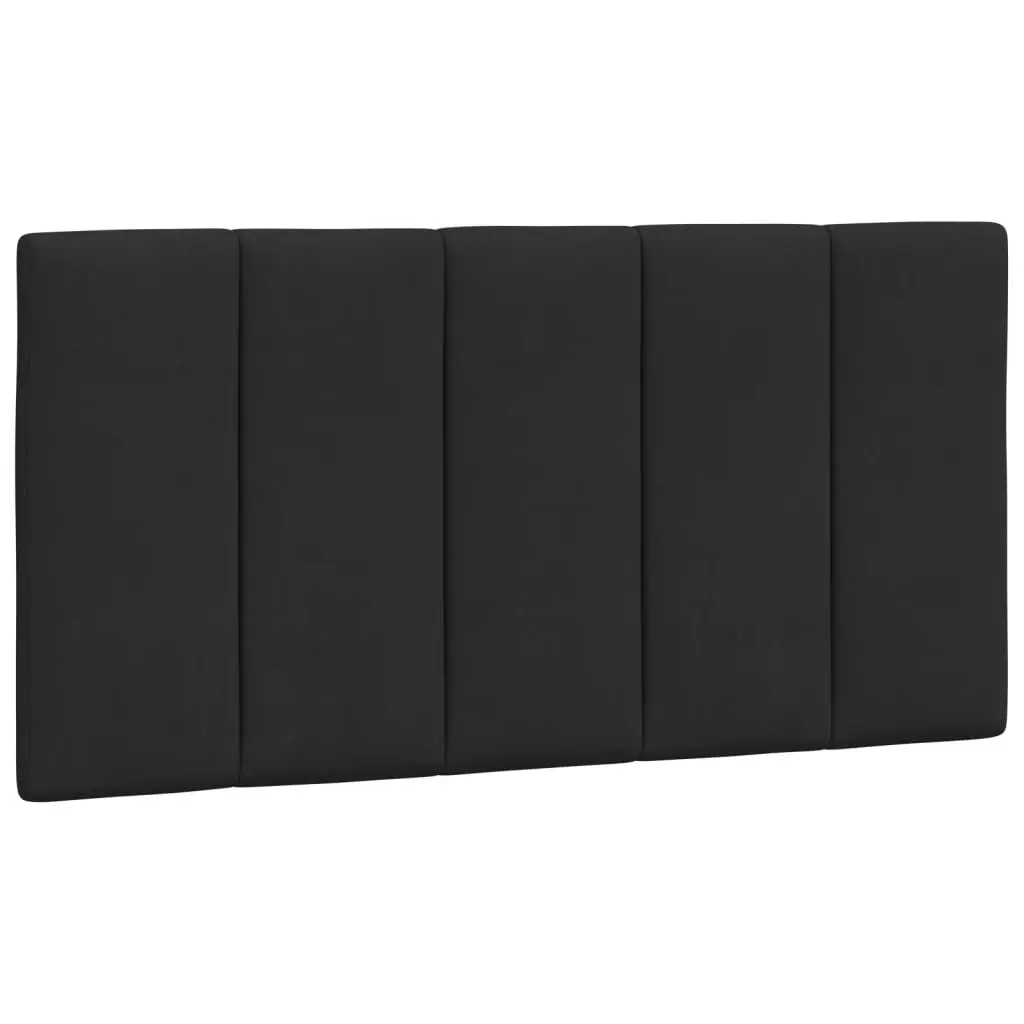 Black Velvet King Single Bed Frame with LED Lights
