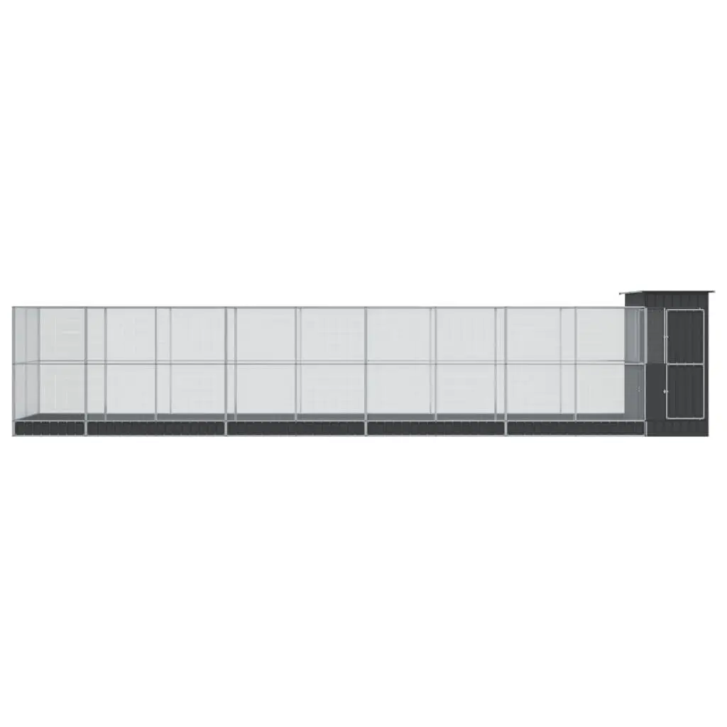 Large Bird Aviary with Extension for Parrots
