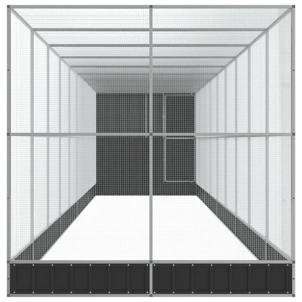 Large Bird Aviary with Extension for Parrots