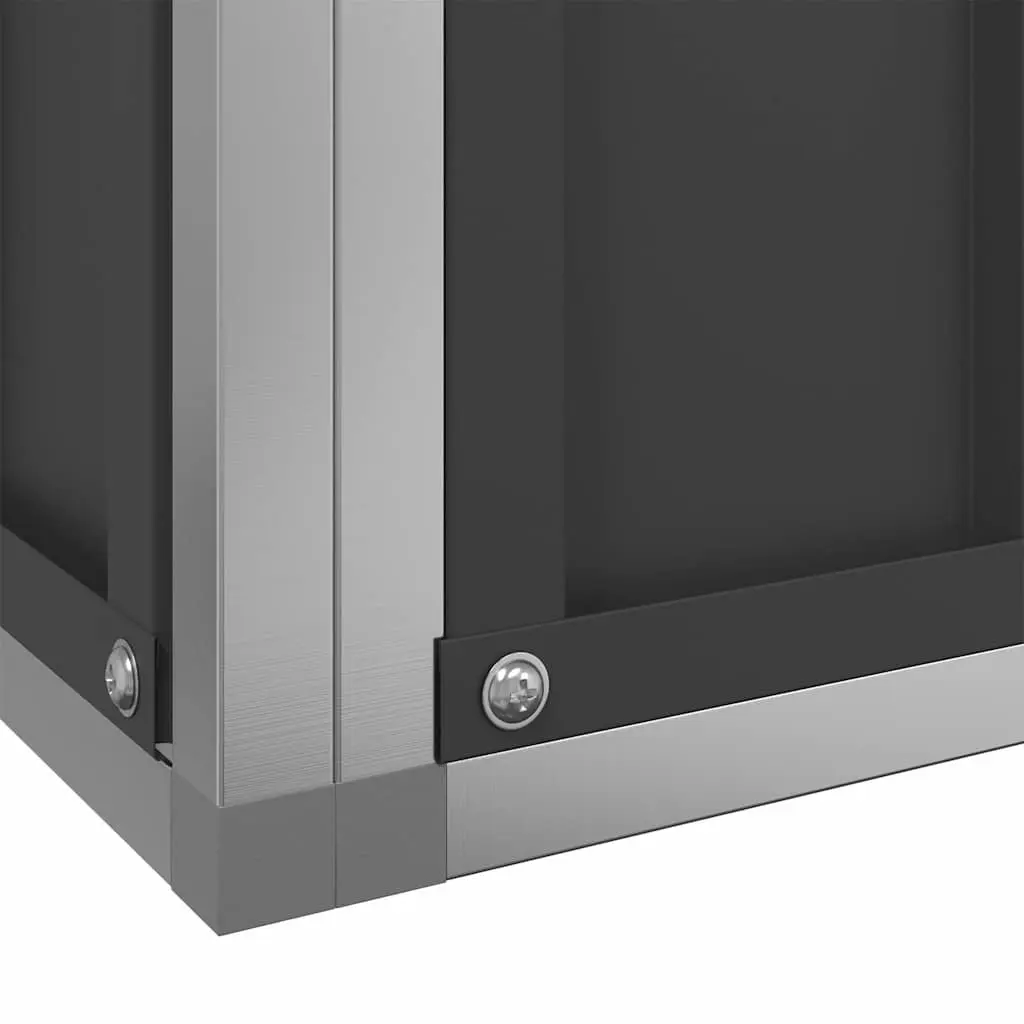 Silver Outdoor Bird Aviary with Extension