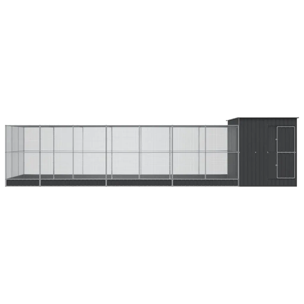 Bird Aviary Steel Mesh Outdoor Enclosure 911cm Silver
