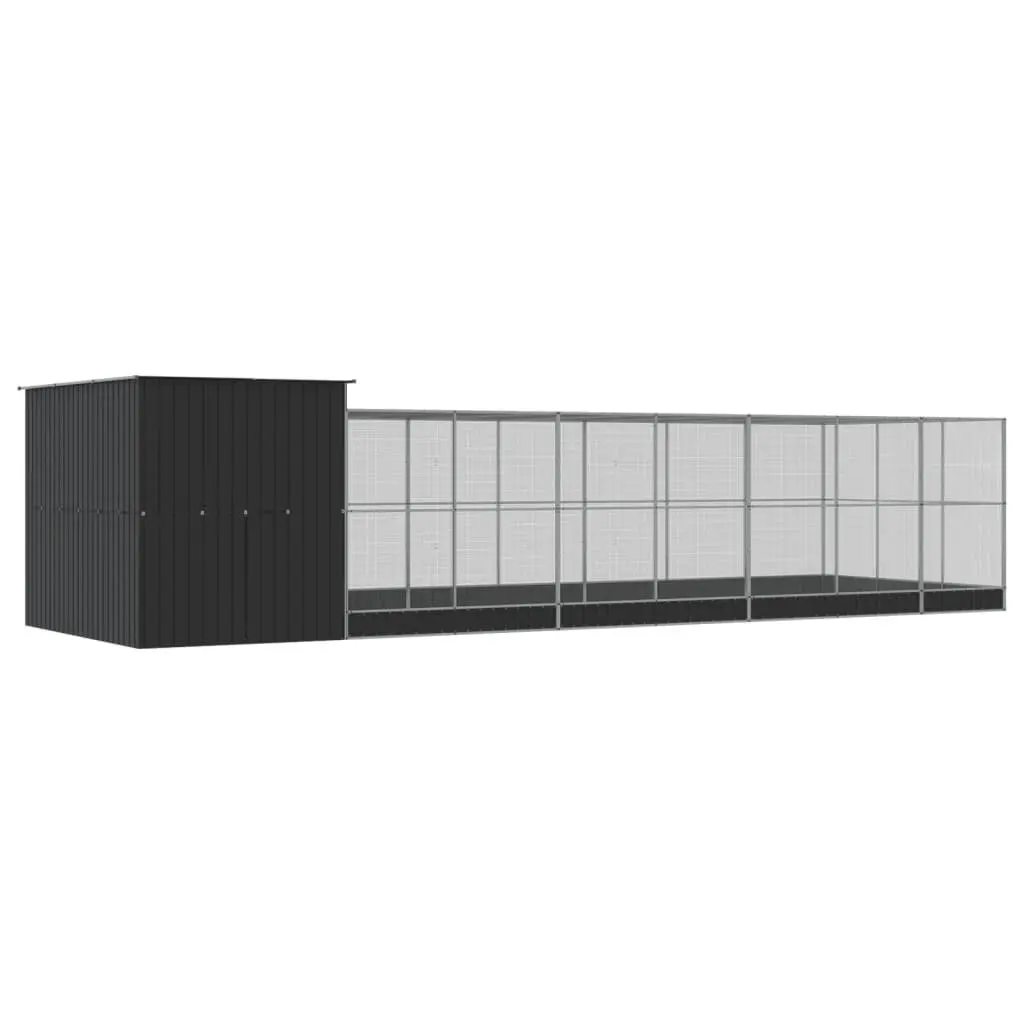 Bird Aviary Steel Mesh Outdoor Enclosure 911cm Silver