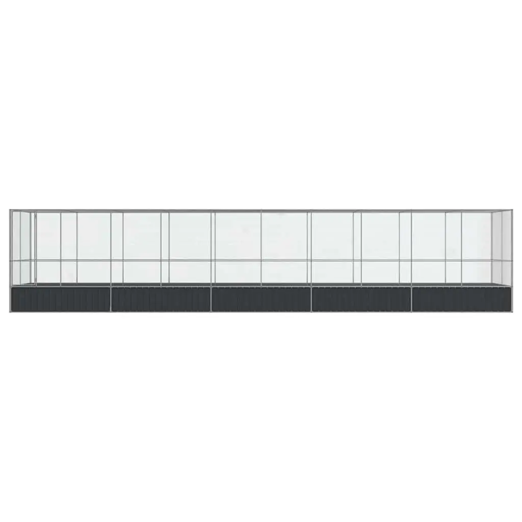 Large Bird Aviary with Extension for Safe Flight