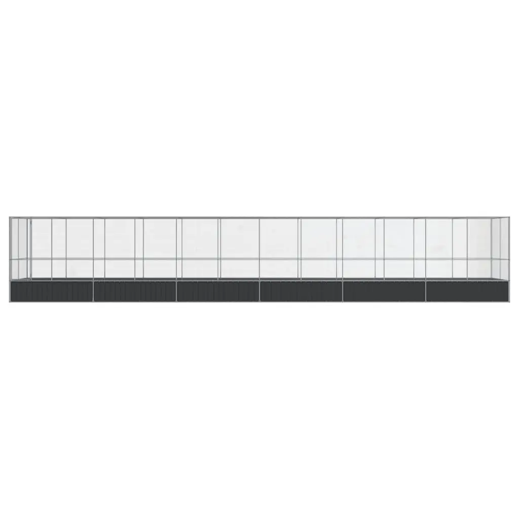 Large Bird Aviary with Extension for Outdoor Use