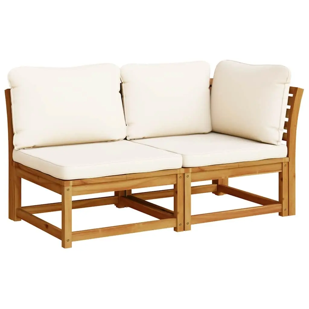 6-Piece Brown Outdoor Sectional Sofa Set