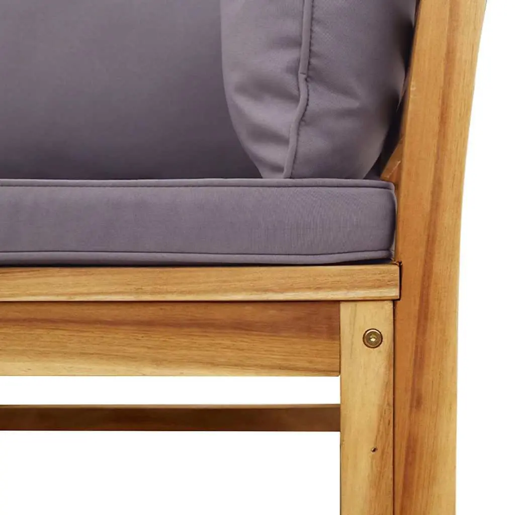 5 Piece Outdoor Sectional Sofa in Brown