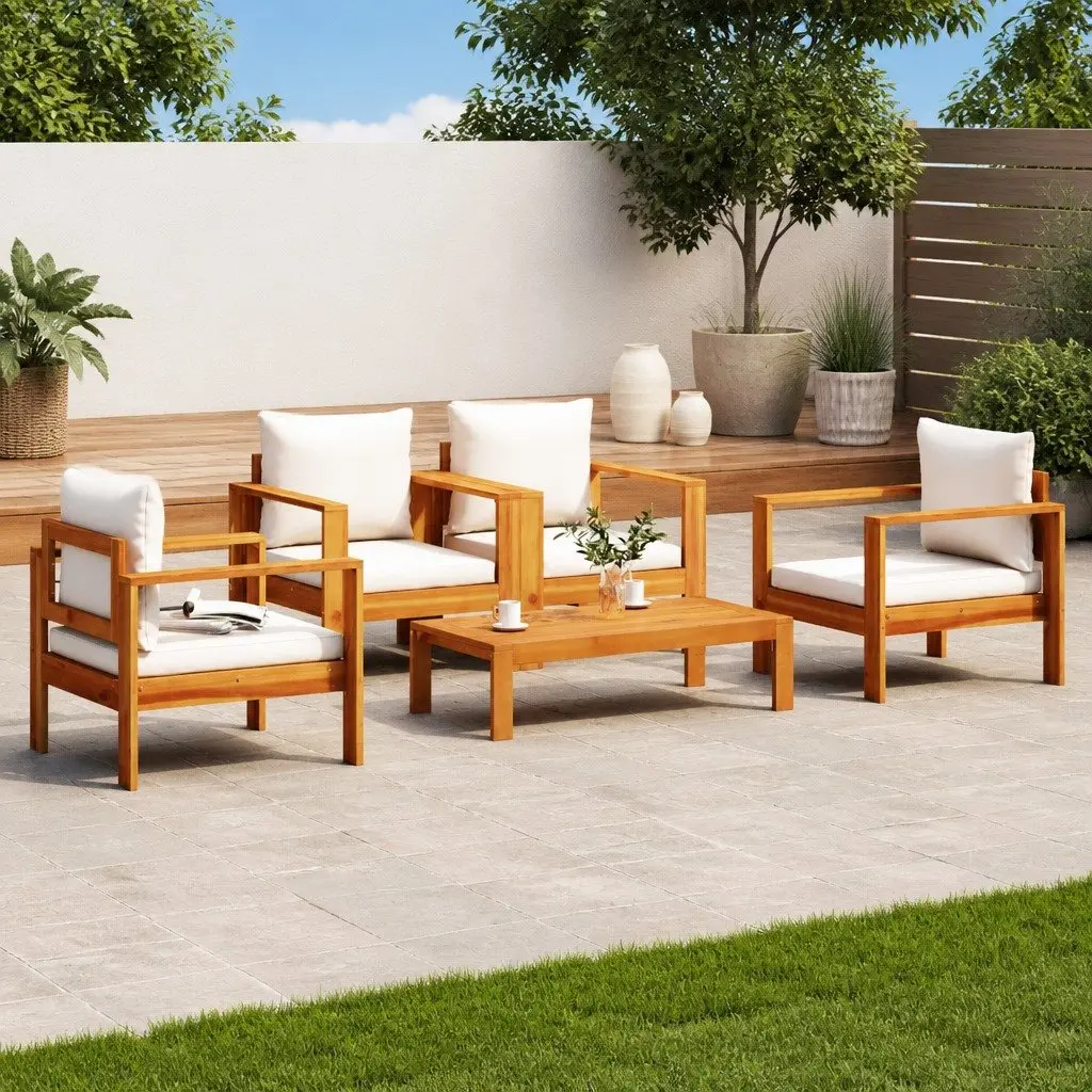 5-Piece Garden Sofa Set for Outdoor Spaces