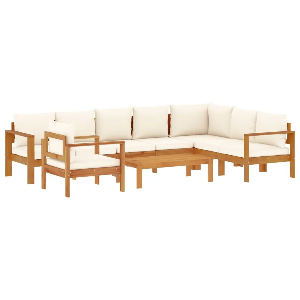 6 Piece Garden Sofa Set with Cushions Outdoor Furniture Patio Seating Modular