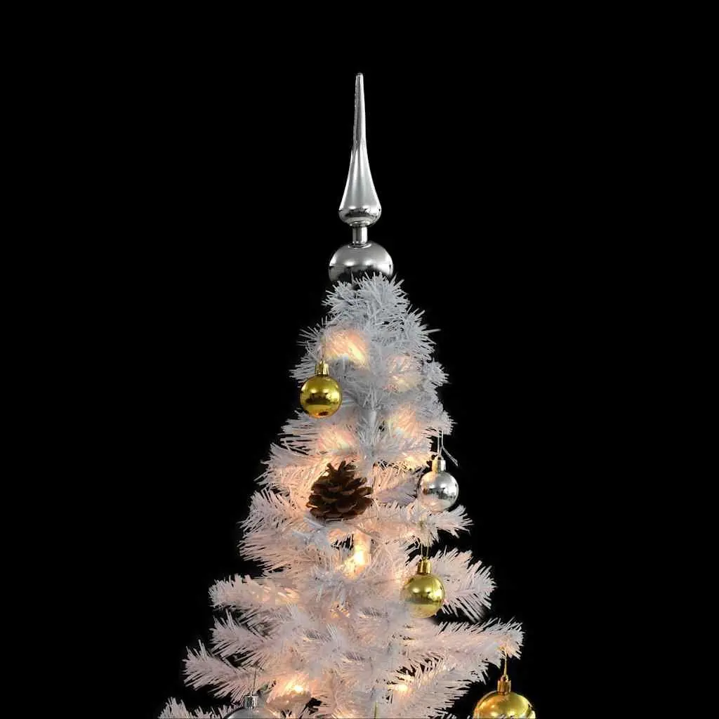 White Pre-lit 150cm Christmas Tree with LEDs