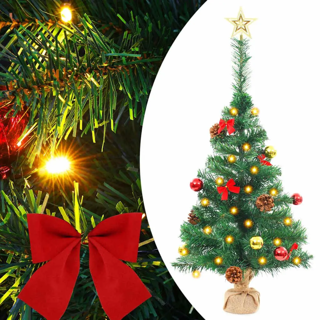 Pre-lit Christmas Tree with 20 LED Lights