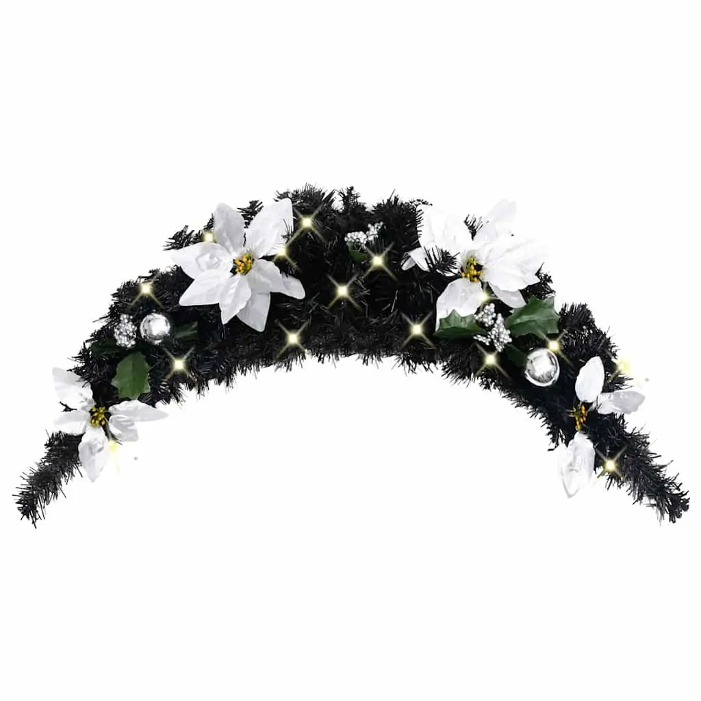 Christmas Arch Decoration with LED Lights, 90cm